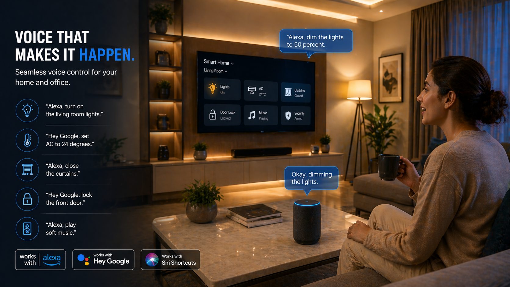 Voice assistant integration
